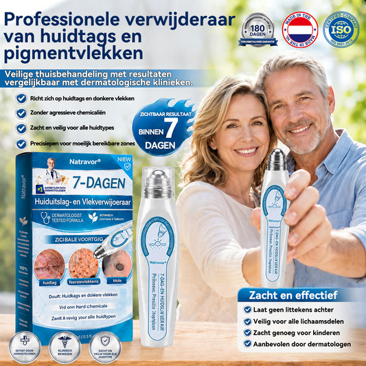 Officiële merkshop | 🎉Natravor® 7-daagse wratten- en vlekkenverwijderaar (pijnstillende applicator voor nauwkeurig aanbrengen, laat geen littekens achter)