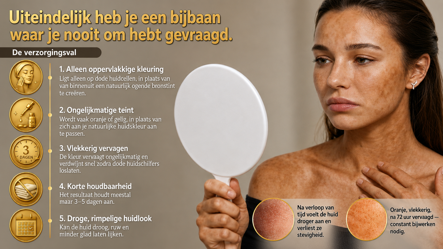 ⭐ 𝗡𝗮𝘁𝗿𝗮𝘃𝗼𝗿® Micronaald-bruiningspatch: Natuurlijke bronzen glow zonder UV & DHA